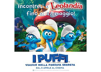 arrivano i puffi a leolandia